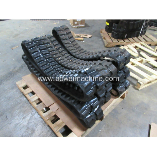 EX75 rubber track,450x81x76,EX50 EX55 rubber track pads,450x81x72